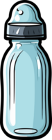 AI generated Baby bottle clipart design illustration png