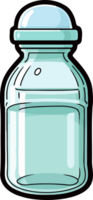 AI generated Baby bottle clipart design illustration png
