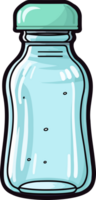 AI generated Baby bottle clipart design illustration png
