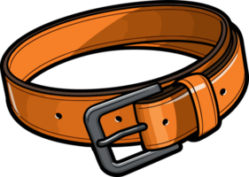 ai généré cuir ceinture clipart conception illustration png