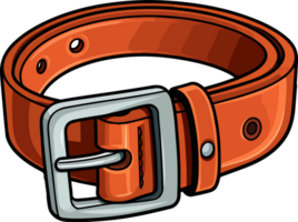 ai généré cuir ceinture clipart conception illustration png