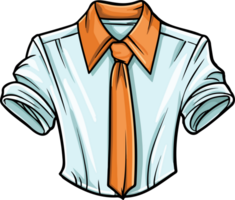 AI generated Blouse clipart design illustration png