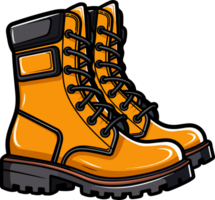 AI generated Boots clipart design illustration png