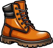 ai generiert Stiefel Clip Art Design Illustration png