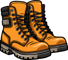 AI generated Boots clipart design illustration png