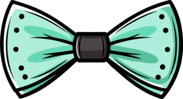 AI generated Bowtie clipart design illustration png