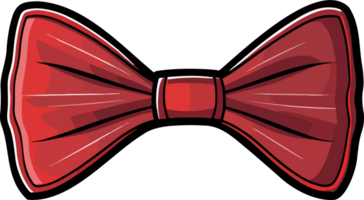 AI generated Bowtie clipart design illustration png