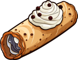 ai généré cannoli clipart conception illustration png