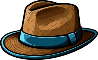 ai généré cow-boy chapeau clipart conception illustration png