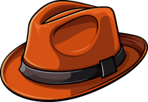 ai généré cow-boy chapeau clipart conception illustration png