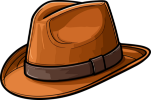 ai genererad cowboy hatt ClipArt design illustration png