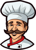 ai generado cocinero clipart diseño ilustración png