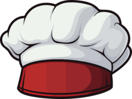 ai gegenereerd chef hoed clip art ontwerp illustratie png