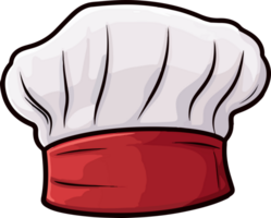 ai gerado chefe de cozinha chapéu clipart Projeto ilustração png