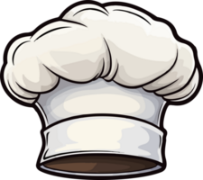 ai generado cocinero sombrero clipart diseño ilustración png