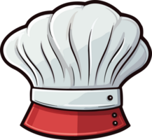 AI generated Chef hat clipart design illustration png