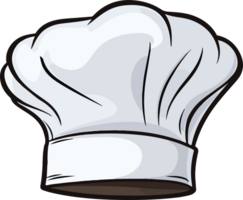 AI generated Chef hat clipart design illustration png