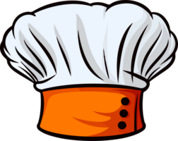 AI generated Chef hat clipart design illustration png