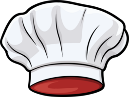 ai gerado chefe de cozinha chapéu clipart Projeto ilustração png