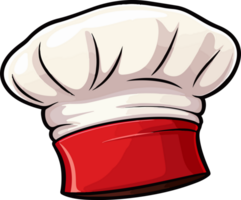 ai gegenereerd chef hoed clip art ontwerp illustratie png