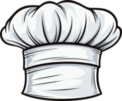 AI generated Chef hat clipart design illustration png