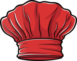 ai generado cocinero sombrero clipart diseño ilustración png