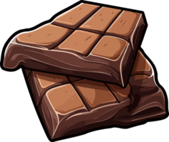 ai genererad choklad bar ClipArt design illustration png