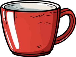 AI generated Coffee cup clipart design illustration png