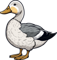 ai gerado Pato clipart Projeto ilustração png