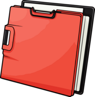 AI generated Folder icon clipart design illustration png