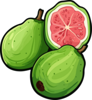 ai generiert Guave Obst Clip Art Design Illustration png