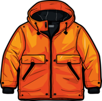 AI generated Jacket clipart design illustration png