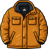 AI generated Jacket clipart design illustration png