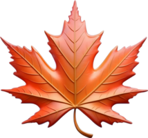 AI generated maple leaf clipart - clipart png