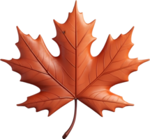 AI generated maple leaf clipart - clipart png