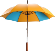 AI generated an open umbrella on a transparent background png