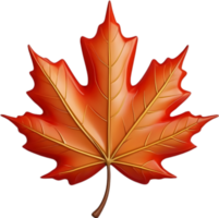 AI generated maple leaf clipart - clipart png