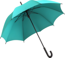 AI generated an open umbrella on a transparent background png