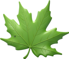 AI generated maple leaf clipart - clipart png