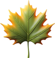 AI generated maple leaf clipart - clipart png