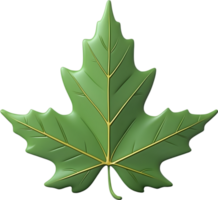 AI generated maple leaf clipart - clipart png