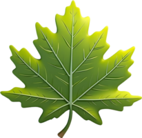 AI generated maple leaf clipart - clipart png