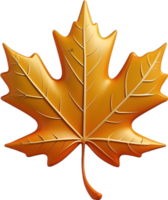 AI generated maple leaf clipart - clipart png