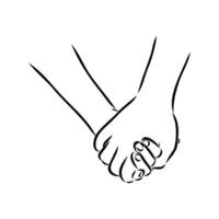 handshake vector sketch