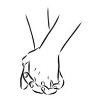 handshake vector sketch