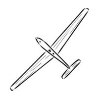 aircraft modeling vector sketch