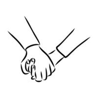 handshake vector sketch