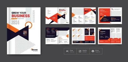 Multipurpose Brochure or Catalog design template design or company annual report theme vector