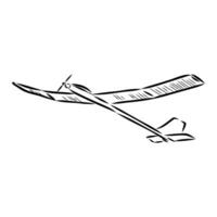 aircraft modeling vector sketch