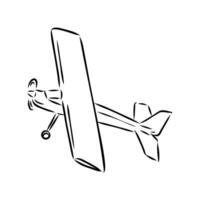 aircraft modeling vector sketch